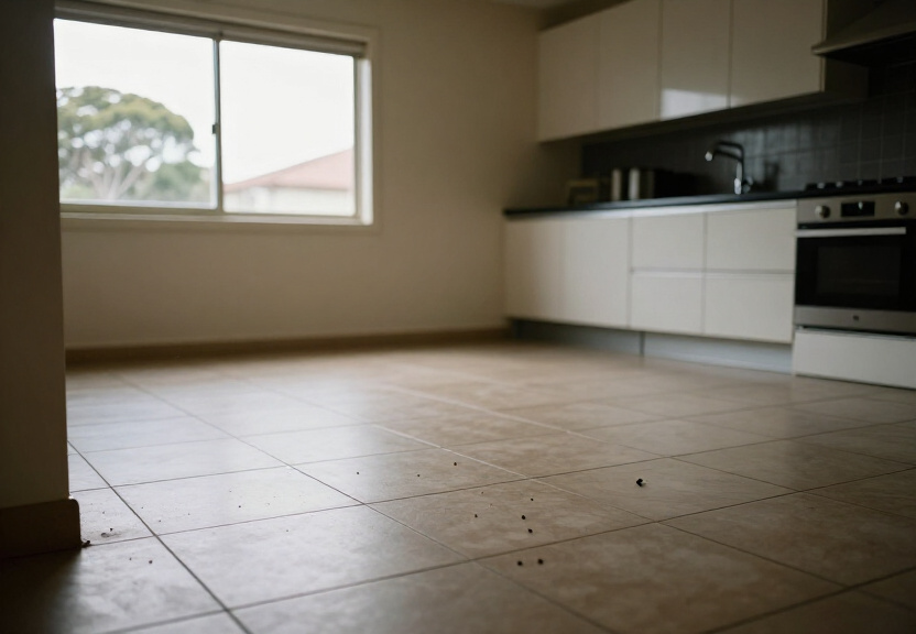 Kitchen in Blakehurst free of cockroaches after treatment